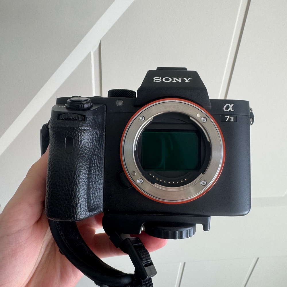 Sony Alpha A7 II Mirrorless Camera Body and tamron 28-180 lens